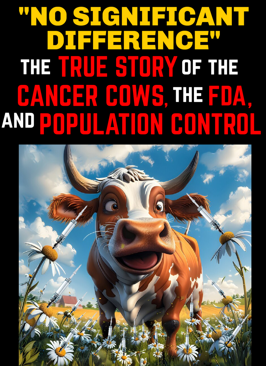 No Significant Difference: The Cancer Cows, FDA, GROWTH HORMONES & Population Control (eBook by Agent131711)