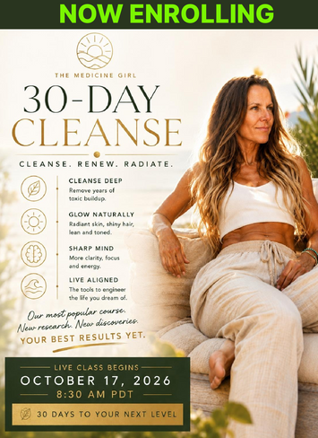 Pure Medicine: 30 Day Cleanse - Remove Years Of Toxic Buildup - October 2026