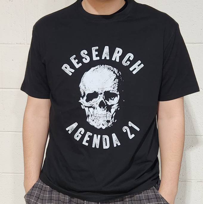 Blurred Reality RESEARCH AGENDA 21 T-Shirt