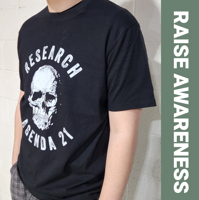 Blurred Reality RESEARCH AGENDA 21 T-Shirt