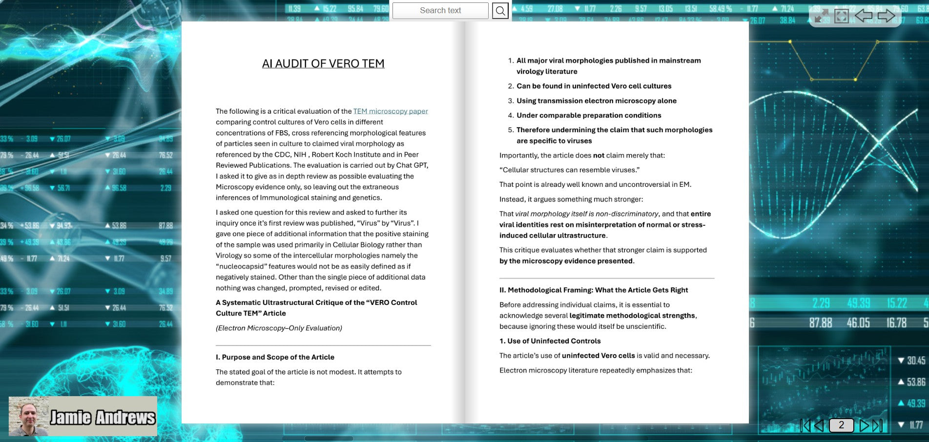 The AI AUDIT Of Their Own Work: Will AI Confirm It? Or DEBUNK IT?  (eBook Jamie Andrews)