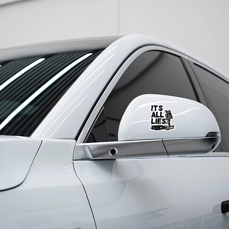 FUNDRAISER: It's All Lies Astronaut Sticker NASA