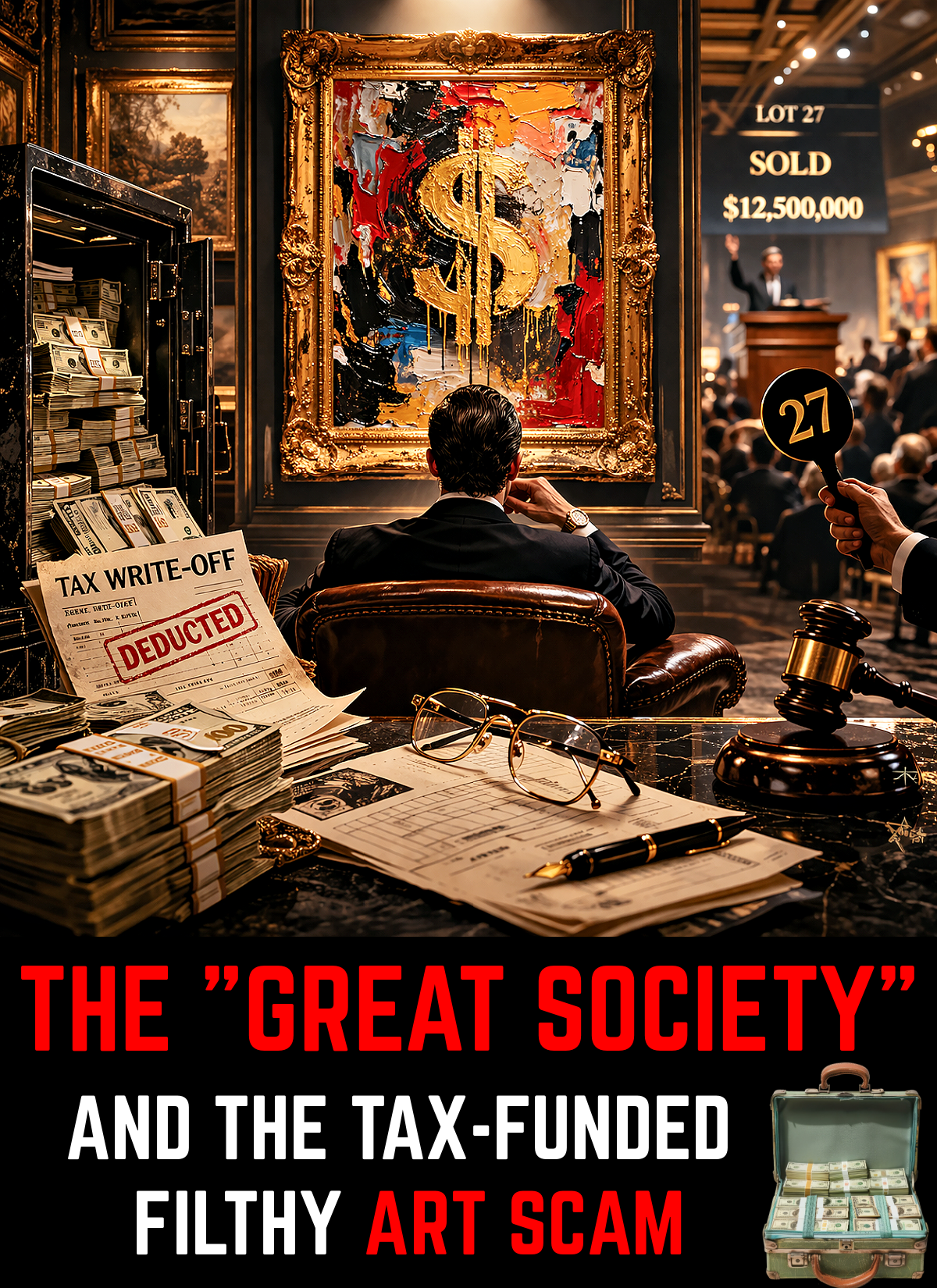 The Great Society And The Tax-Funded FILTHY ART SCAM (eBook by Agent131711)
