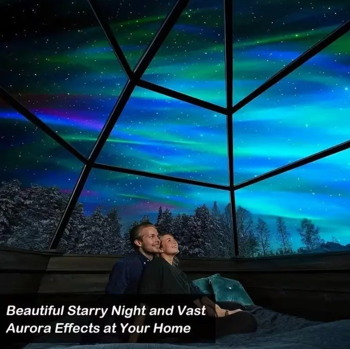 LED Aurora Night / Water Table Top Light Projector NIGHT RELAXATION Sleep Aid