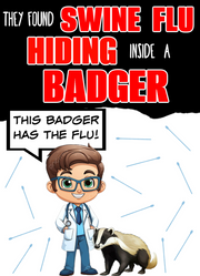 They Found SWINE FLU Hiding in a BADGER: Free Printable Virus Identification Card Included (eBook by Agent131711)