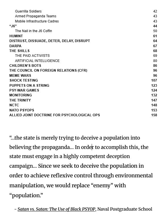 Black PSYOPS, Irregular Warfare, Gatekeepers & Economic Shock Testing (eBook by Agent131711)