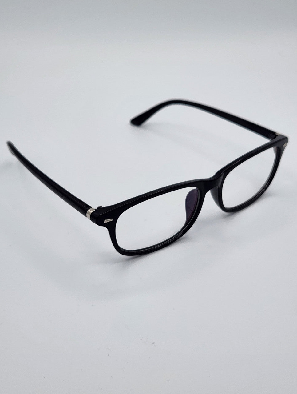 Unisex  Blue Light Reading Glasses - NO MAGNIFICATION - Black (A-1-4)