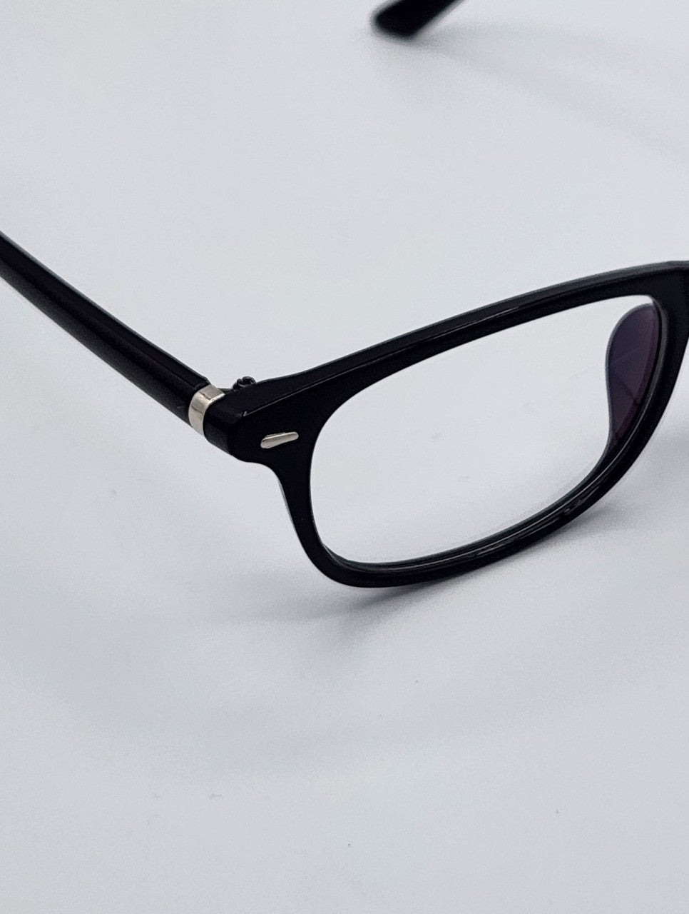 Unisex  Blue Light Reading Glasses - NO MAGNIFICATION - Black (A-1-4)
