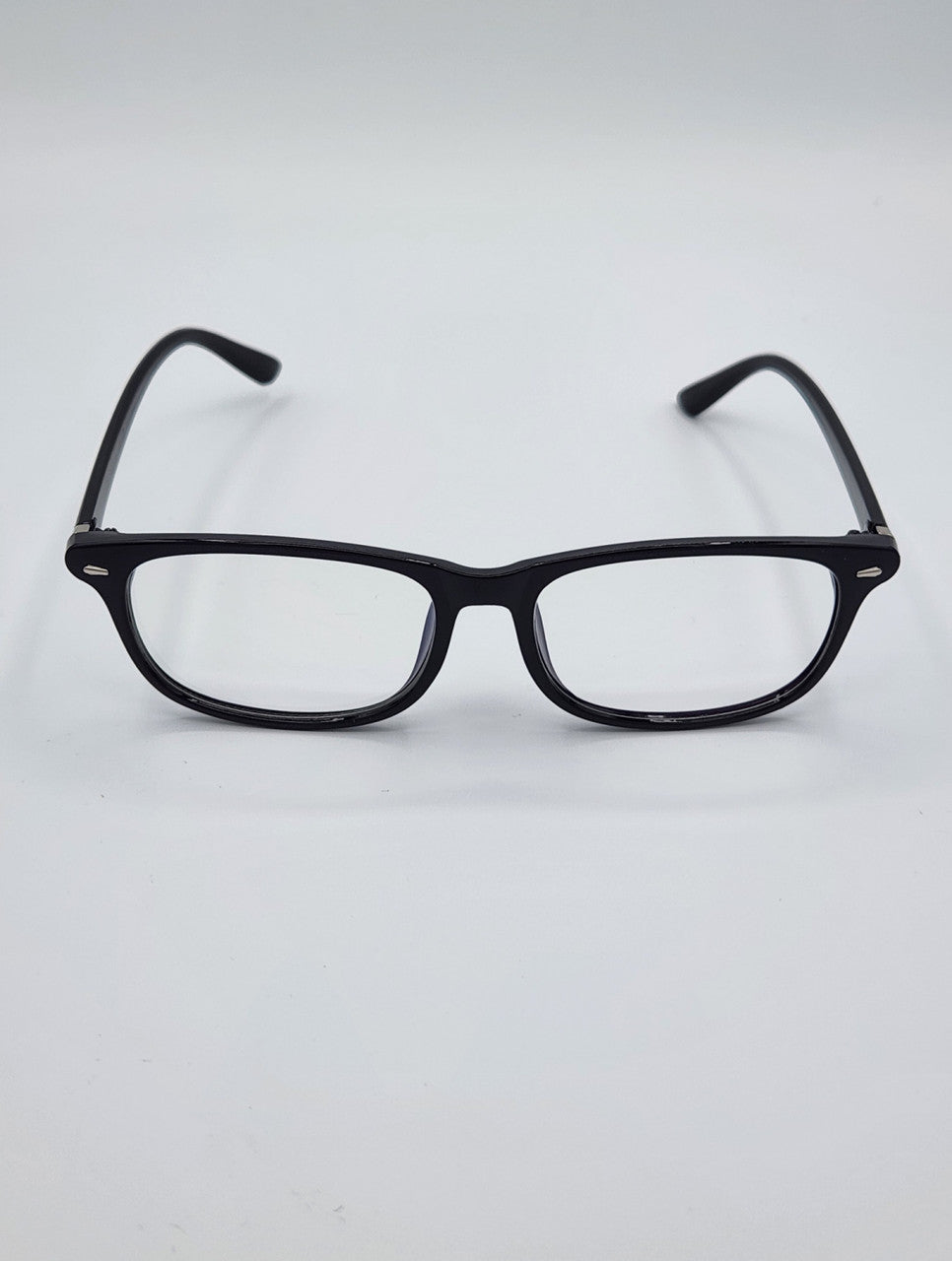 Unisex  Blue Light Reading Glasses - NO MAGNIFICATION - Black (A-1-4)
