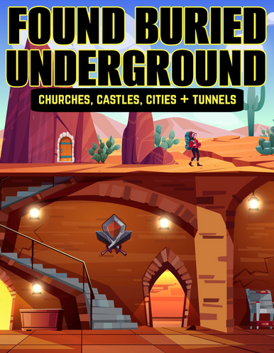 Found BURIED UNDERGROUND: Churches, Castles, Cities & More (eBook by Agent131711)
