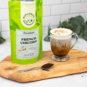 Chicory Root COFFEE ALTERNATIVE Non-GMO Caffeine Free - BREWS LIKE COFFEE - 1 Pound