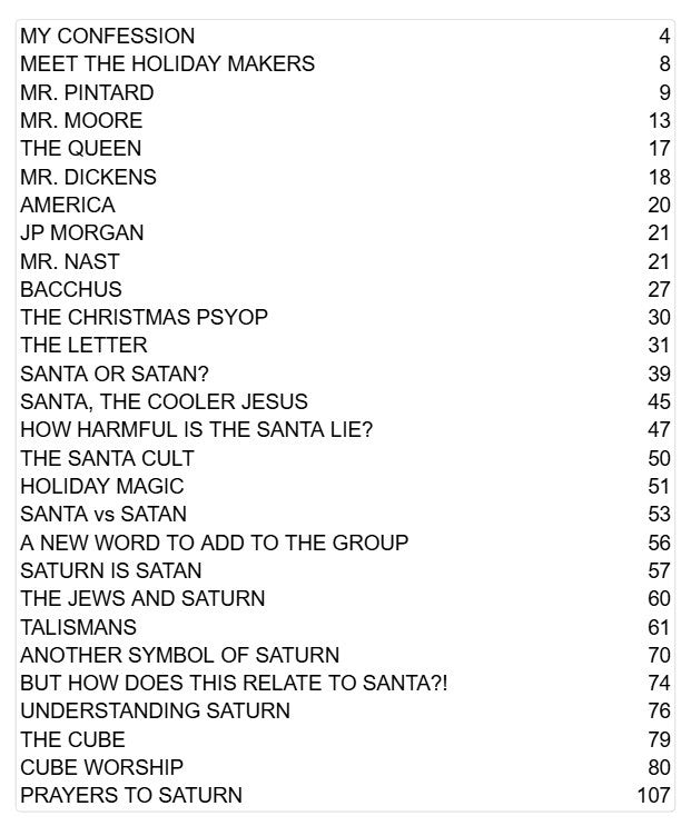 The Truth About CHIRSTMAS: Santa, Satan, Saturn... and Baby Jesus? (eBook by Agent131711)