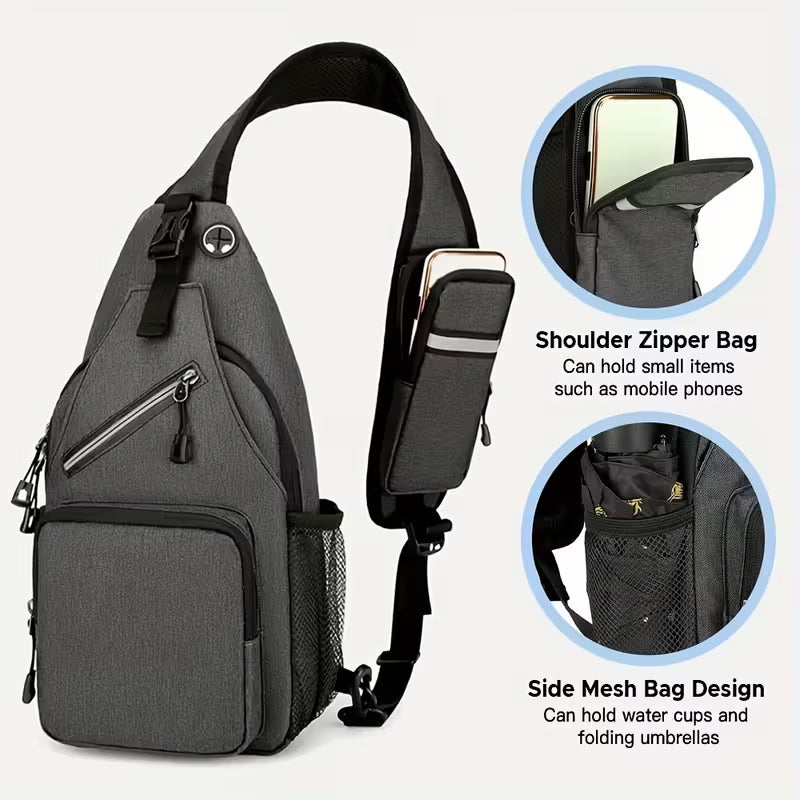 Tropical Crossbody Sling Anti-Theft Bag - Eliminate Body Strain!
