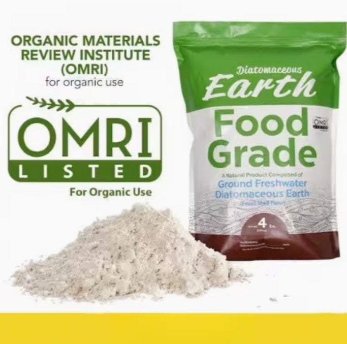 4lbs (64 oz) 100% Food Grade Diatomaceous Earth - All-Natural - NO CHEMICALS - No Fillers