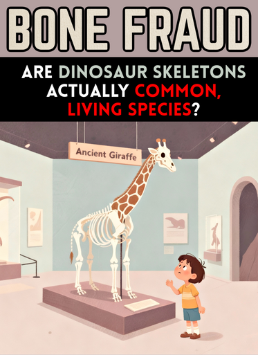 BONE FRAUD: Are Dinosaur Skeletons ACTUALLY Common, Everyday Animal Bones? (eBook by Agent131711)