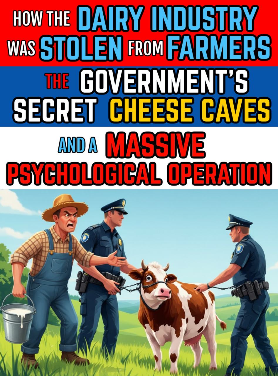 THE MILK WAR: How the Dairy Industry Was STOLEN + The Secret CHEESE CAVES (eBook by Agent131711)