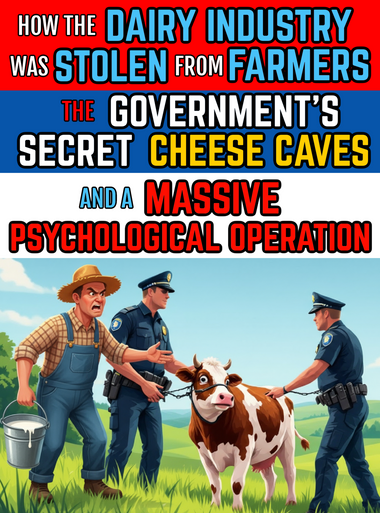 THE MILK WAR: How the Dairy Industry Was STOLEN + The Secret CHEESE CAVES (eBook by Agent131711)