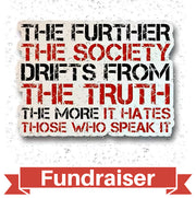 FUNDRAISER: Fight For Free Speech Sticker