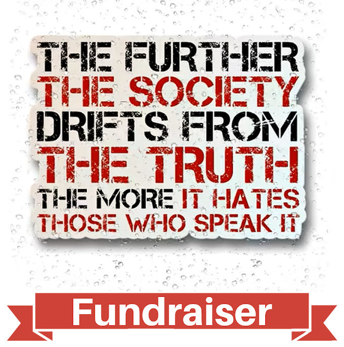 FUNDRAISER: Fight For Free Speech Sticker