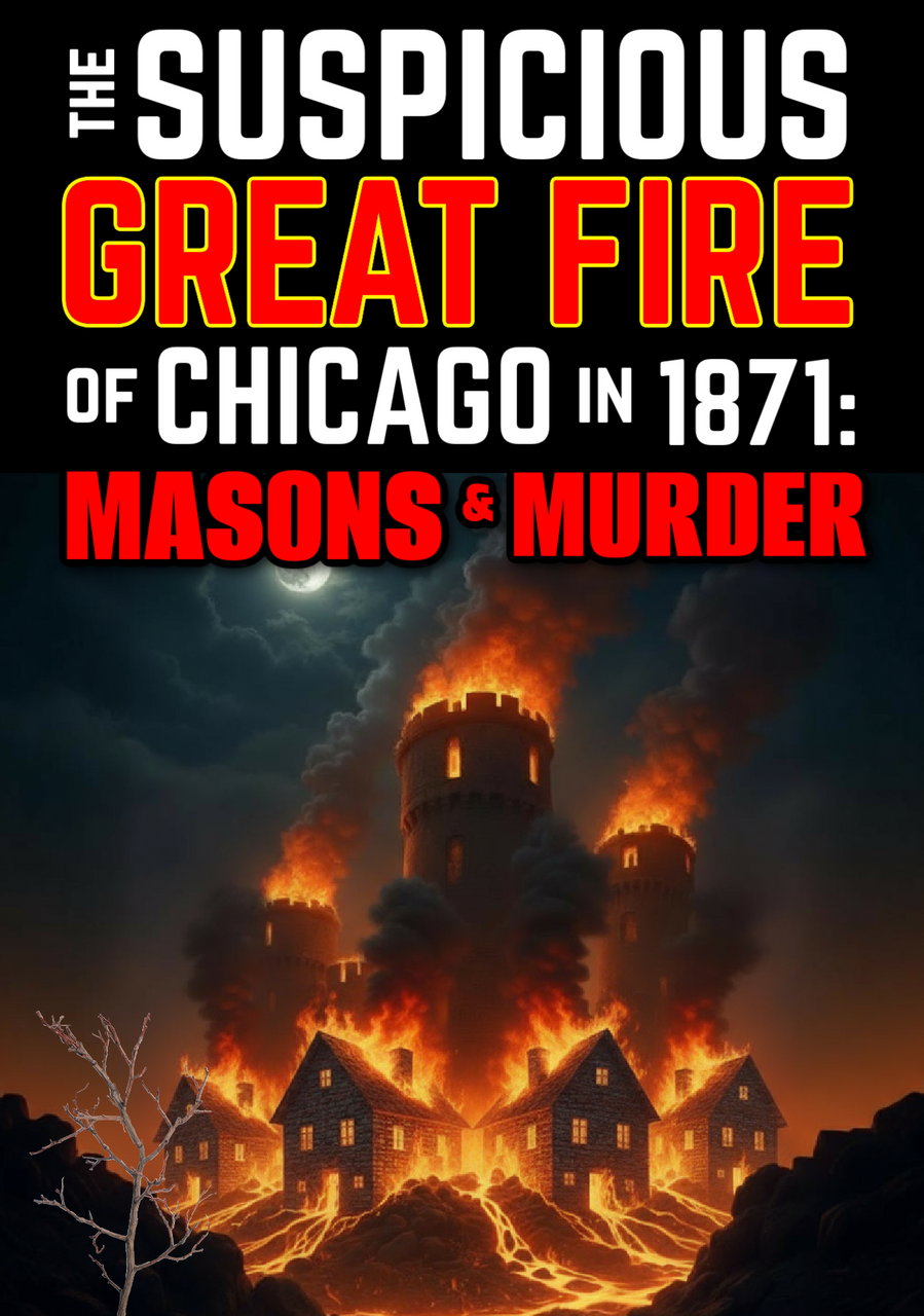 The Suspicious GREAT Fire of Chicago 1871: MASONS AND MURDER (eBook by Agent131711)