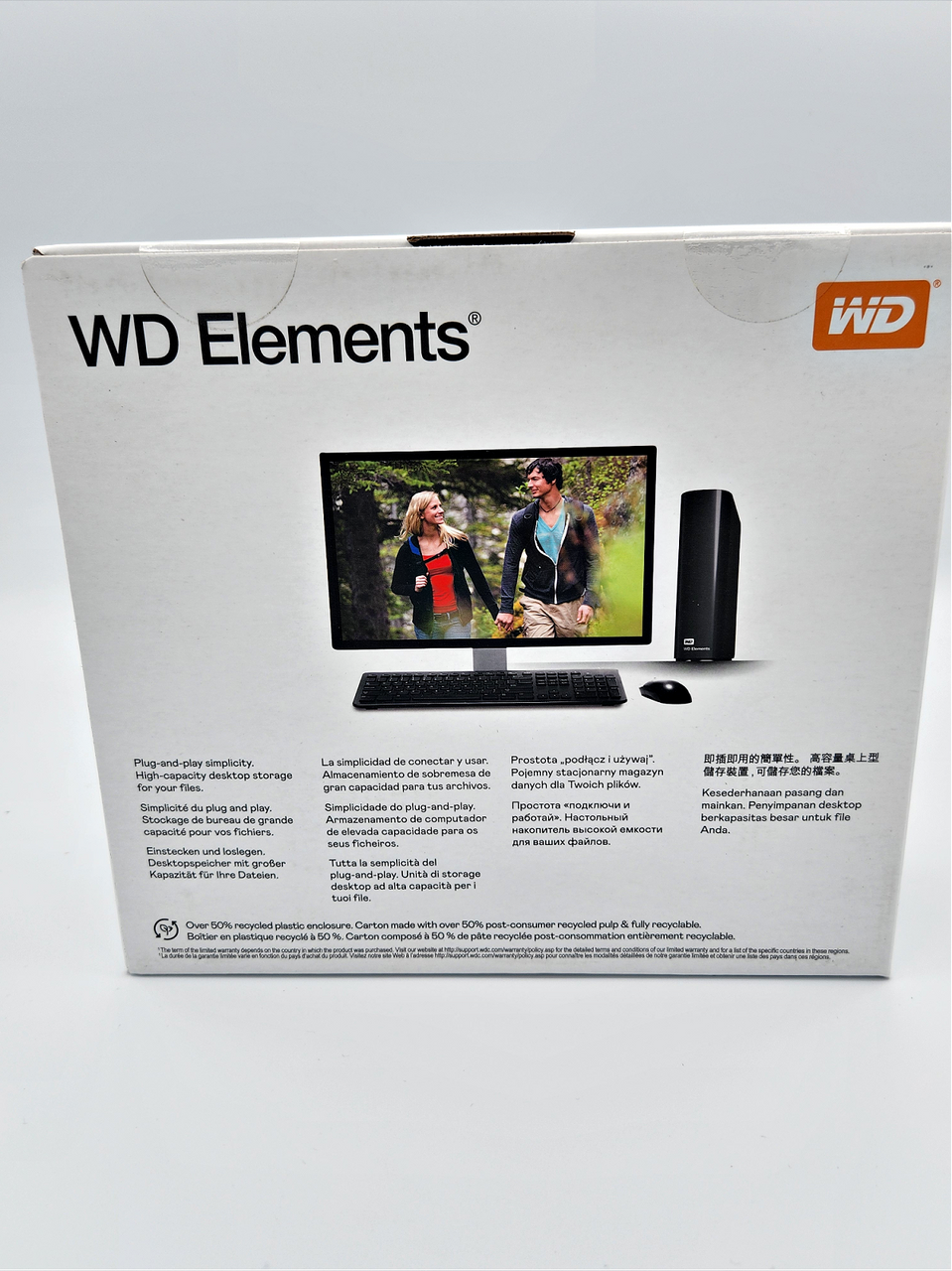 14TB Elements Desktop External Hard Drive - Western Digital (A-2-4)