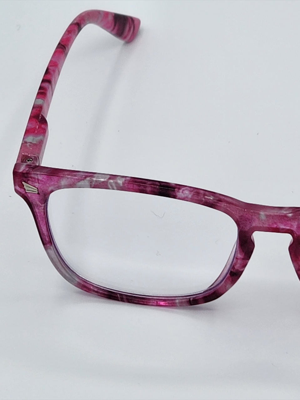 Women's Blue Light Reading Glasses - Rose Marble (A-2-3)