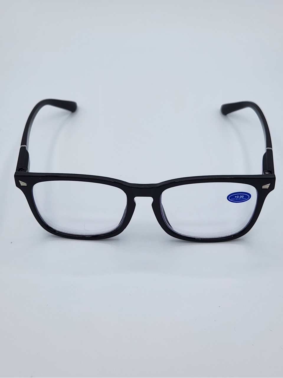Women's Blue Light Reading Glasses - Solid Black (A-1-2)