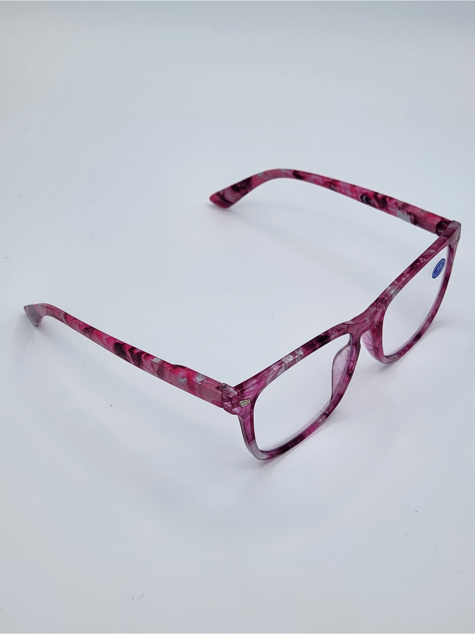 Women's Blue Light Reading Glasses - Rose Marble (A-2-3)