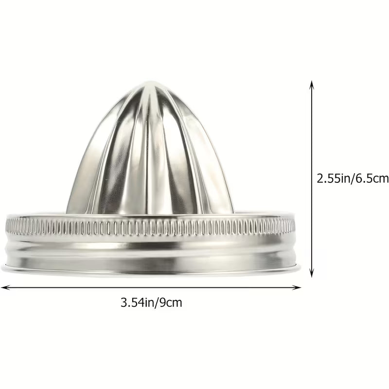 Mason Jar JUICER Attachment Lid for Wide-Mouth Jars