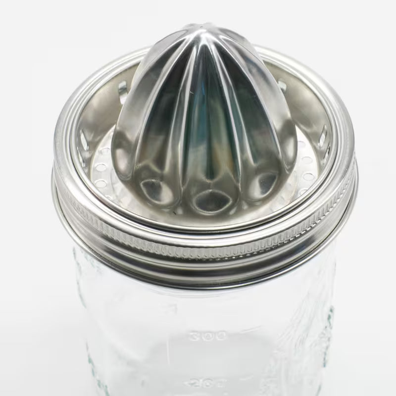 Mason Jar JUICER Attachment Lid for Wide-Mouth Jars