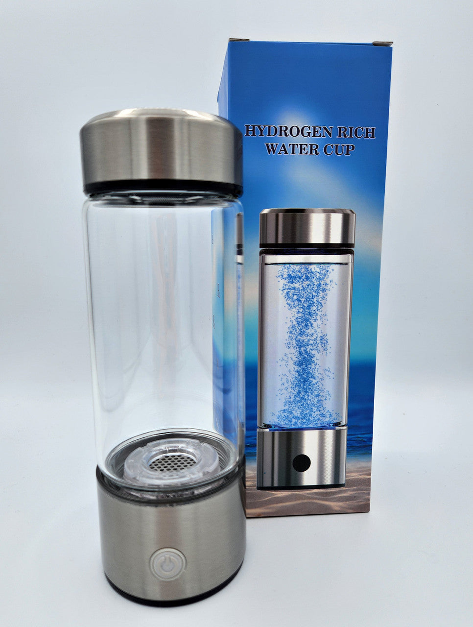 Hydrogen Water Bottle SPE/PEM Hydrolysis - Ready in 3 Minutes! (A-1-2)