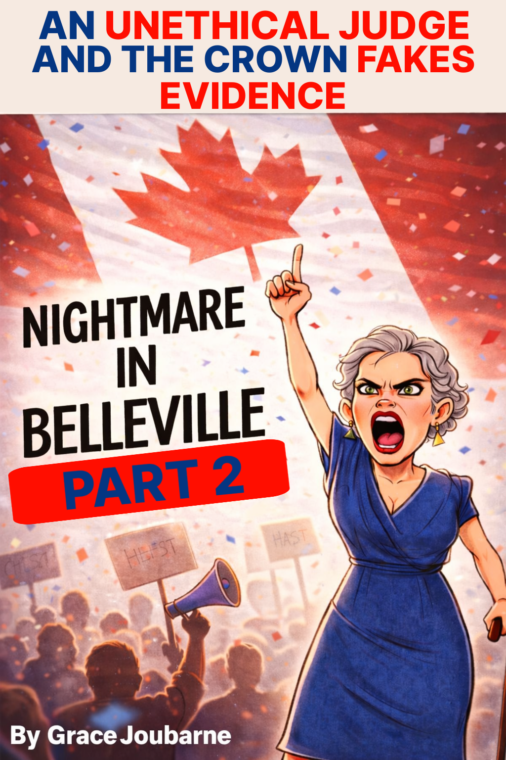 AN UNETHICAL JUDGE: A Nightmare in Belleville, Ontario PART 2 (eBook by Grace Joubarne )