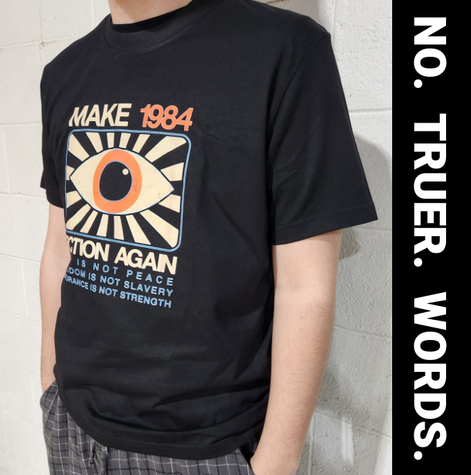 MAKE 1984 FICTION AGAIN Orwell T-Shirt