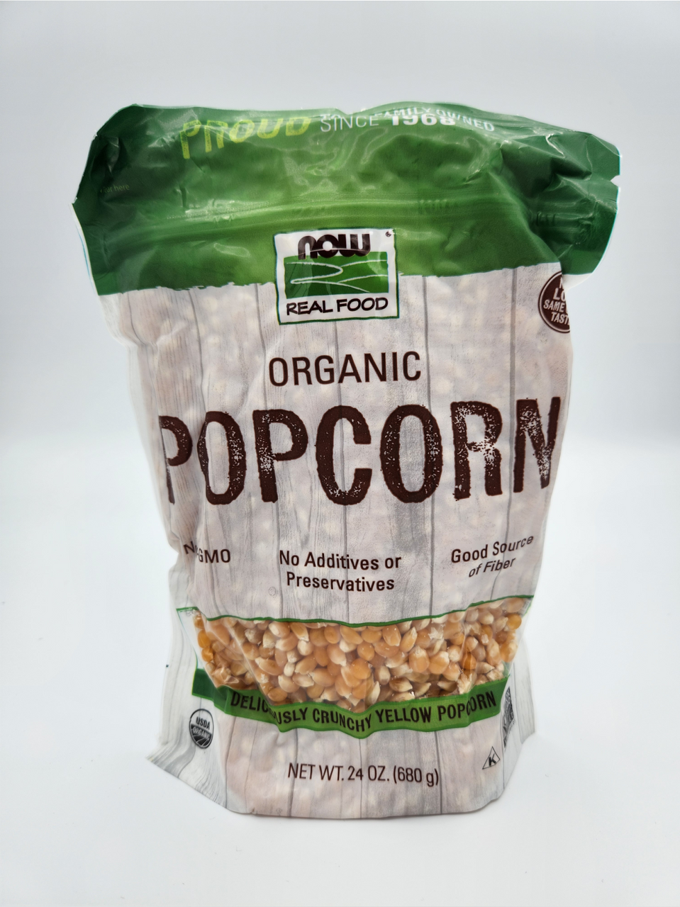 OIL-FREE Air Pop Popcorn Maker -NO MESS! NO CLEAN! +Non-GMO Kernels - WHITE (A-1-4)