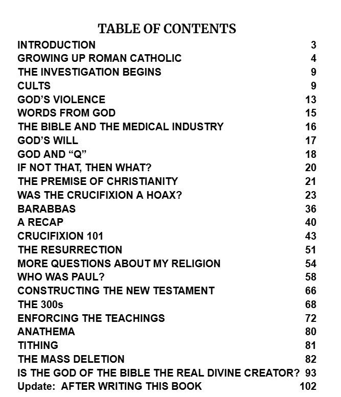 Questioning My Religion: Was the Crucifixion a Hoax? Is God Really the God from the Bible? (eBook by Agent131711)