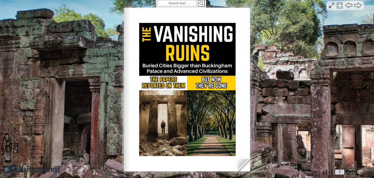 The Vanishing Ruins: Buried Buildings Bigger than Buckingham Palace (eBook by Agent131711)