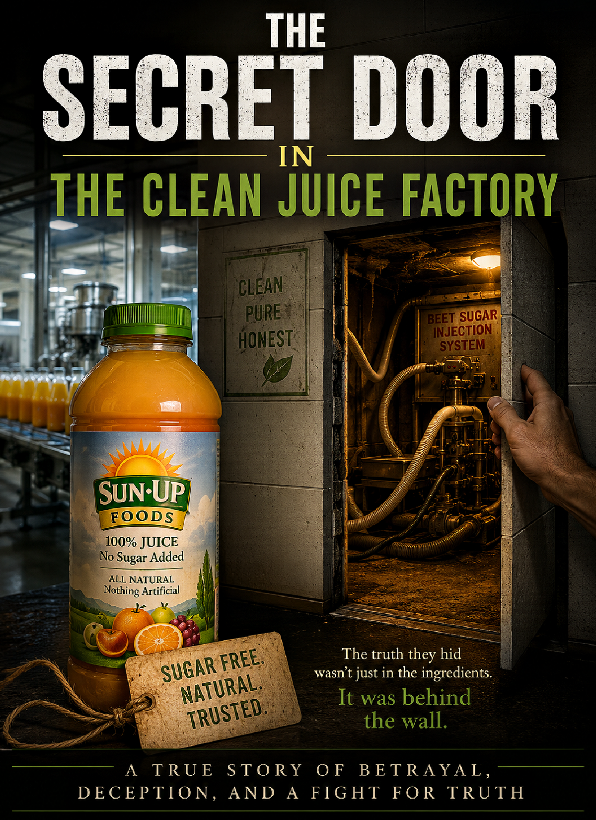 The Secret Door in the Clean Juice Factory (eBook by Agent131711)