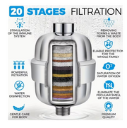 Universal Shower Head Filter REMOVE CONTAMINANTS