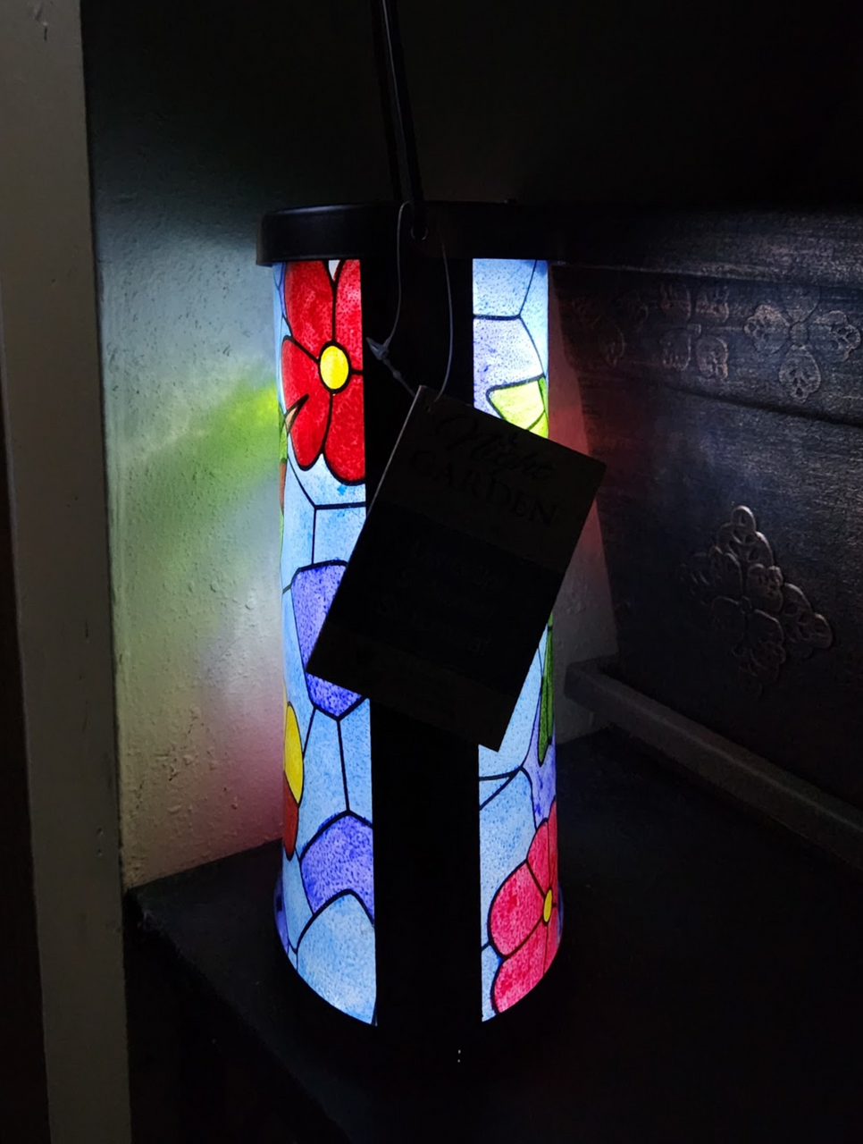 Large Hummingbird SOLAR LANTERN Light
