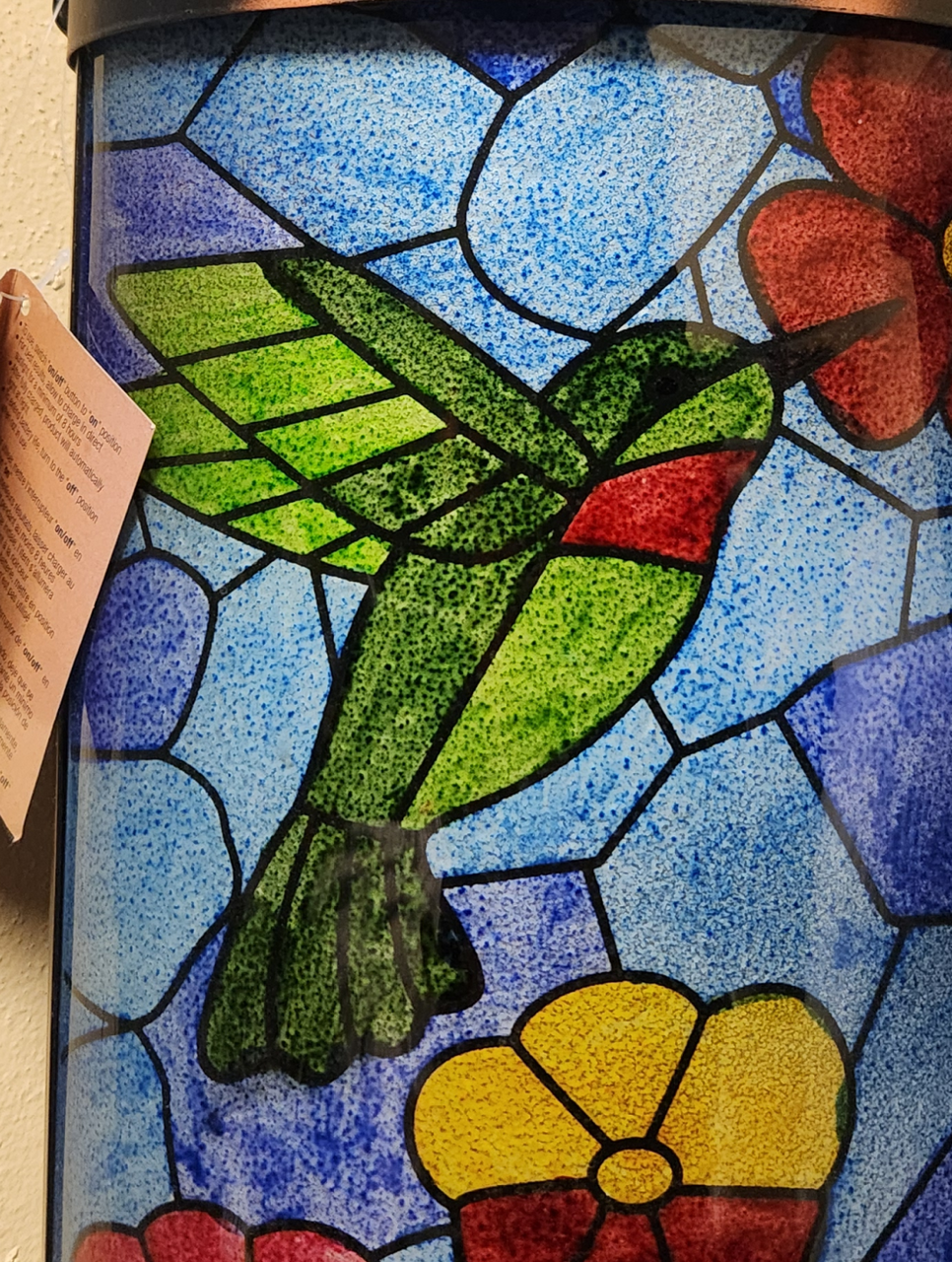 Large Hummingbird SOLAR LANTERN Light
