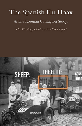 THE MOST DAMNING CONTAGION STUDY OF ALL TIME: Spanish Flu Hoax (eBook Jamie Andrews)