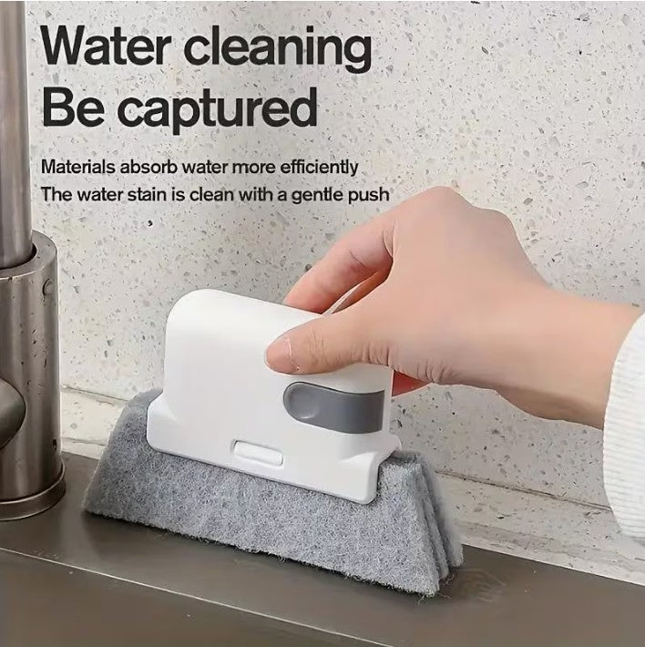 2 Piece Set Multi-Function Window Track & Vent Cleaning Brush Reusable