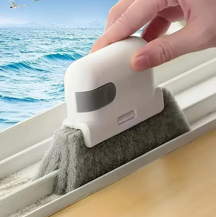 2 Piece Set Multi-Function Window Track & Vent Cleaning Brush Reusable