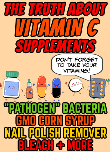 The Truth About VITAMIN C: Bacteria, Bleach, Nail Polish Remover & Corn Syrup (eBook by Agent131711)