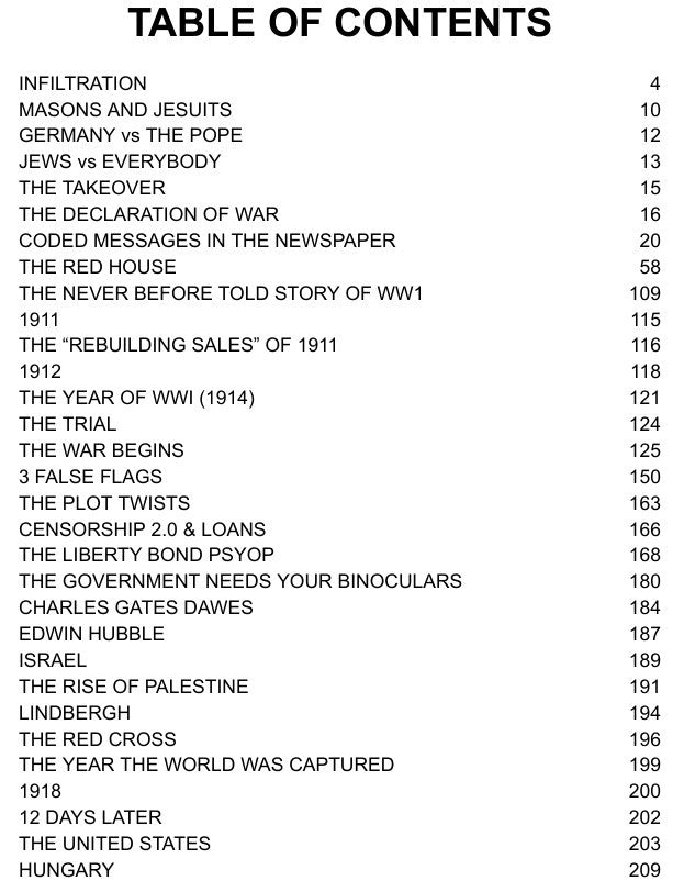 The Never Before Told True Story of WW1 (eBook by Agent131711)