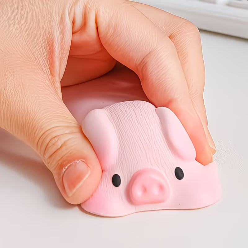 SQUISHY PIGGY Ergonomic Wrist Support for Computers / Typing - Carpal Tunnel / Arthritis
