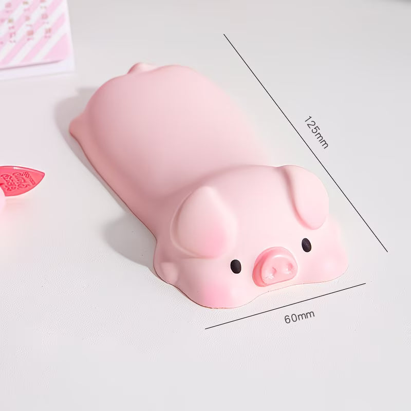 SQUISHY PIGGY Ergonomic Wrist Support for Computers / Typing - Carpal Tunnel / Arthritis