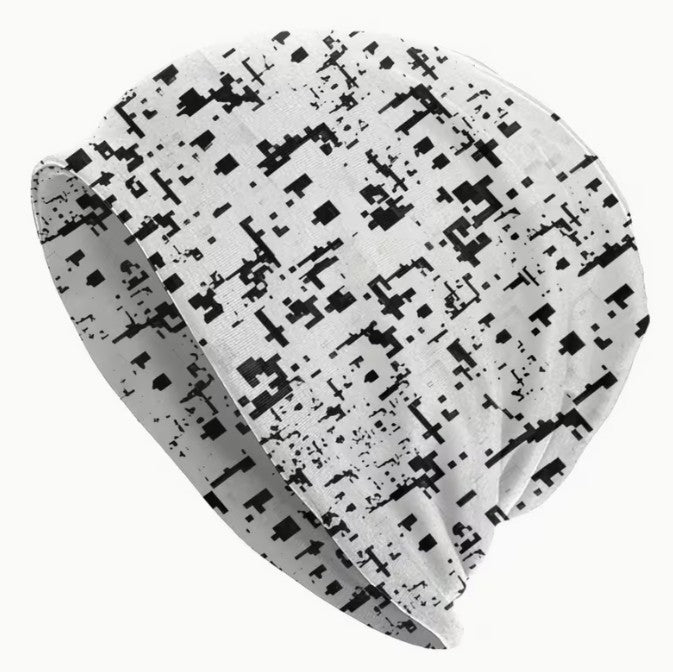 ANTI-BIOMETRICS SCAN / Stop Facial Recognition Camera Proof Beanie Snow Hat