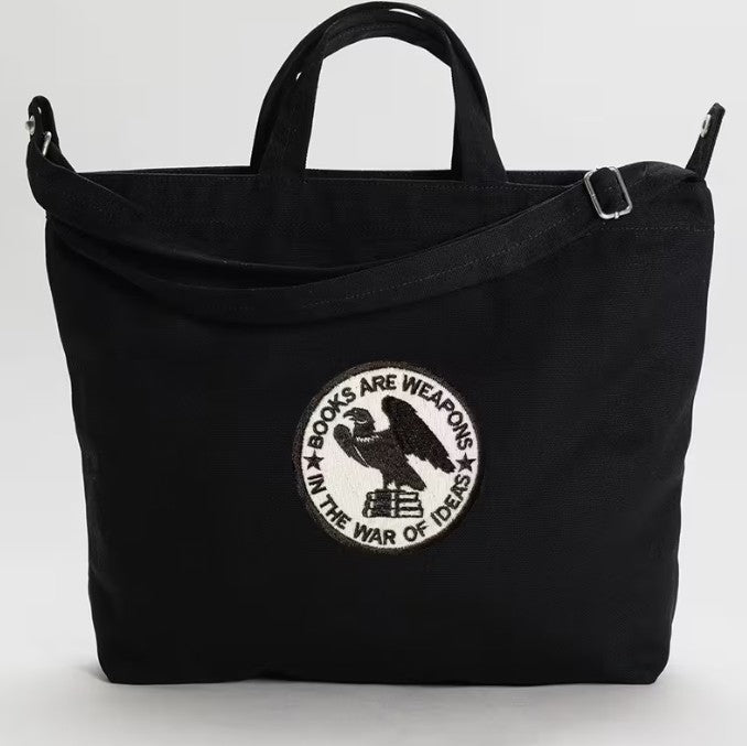 FUNDRAISER: In the War of Ideas BOOKS ARE WEAPONS  PATCH 3" Iron-On