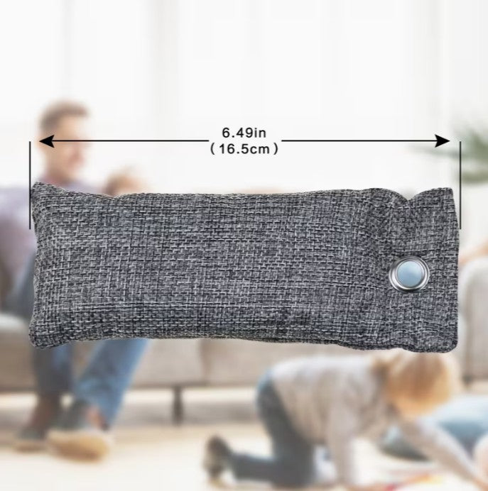 6pc Bamboo Charcoal Bags - Odor Control Great for Shoes, Home & More